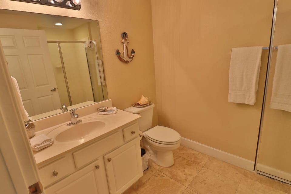 Bunk Area Adjoining Full Bathroom
