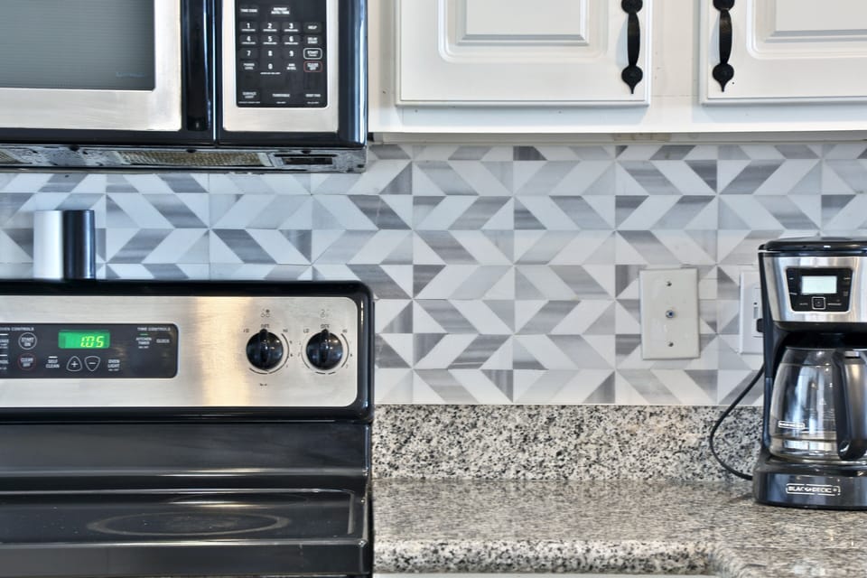 Beautifully remodeled kitchen.