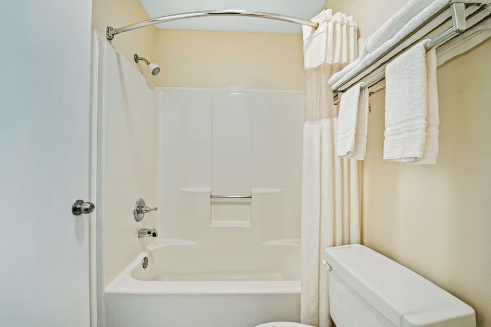 Hair dryer, towels