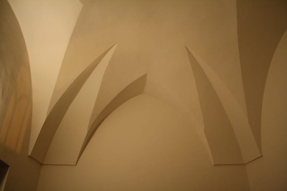 The typical stellar vaulted ceilings