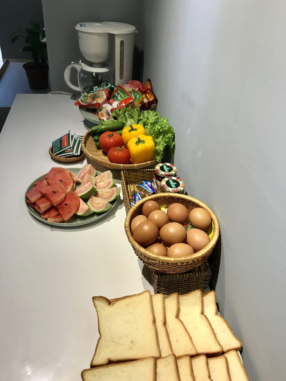 Breakfast area