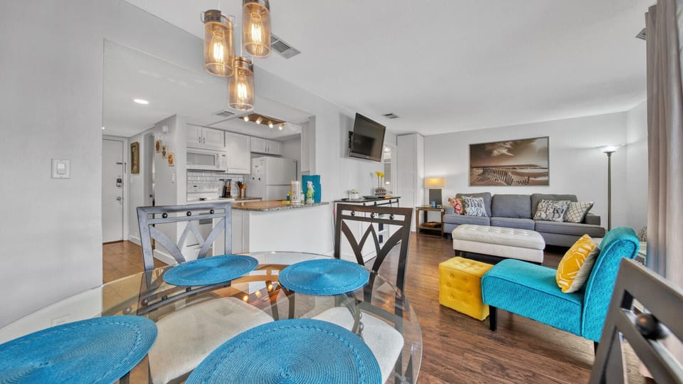 Living Room and Dining Room Area