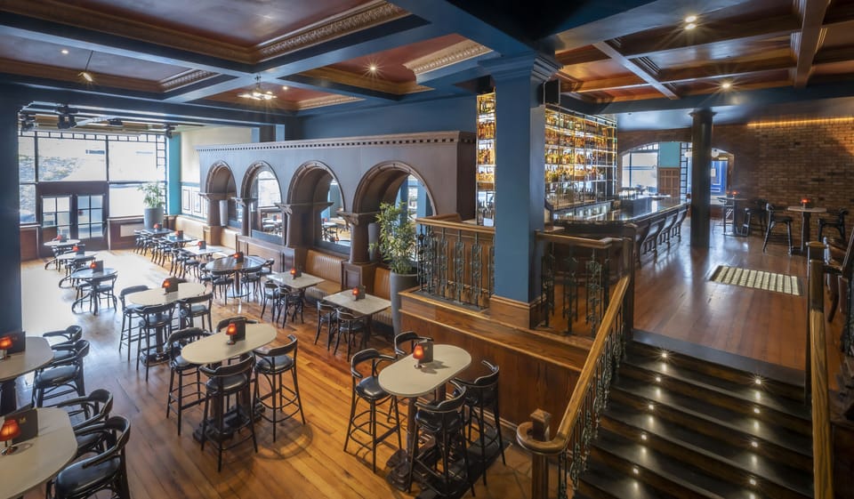 Breakfast, lunch and dinner served