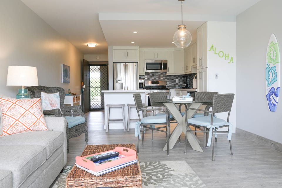 Open Concept With All New Furniture