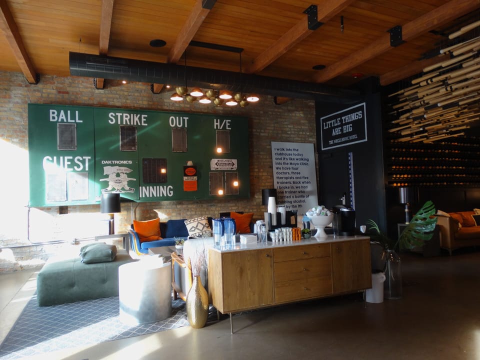 Lobby sitting area