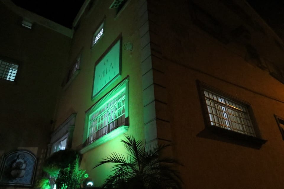 Front of property - evening/night