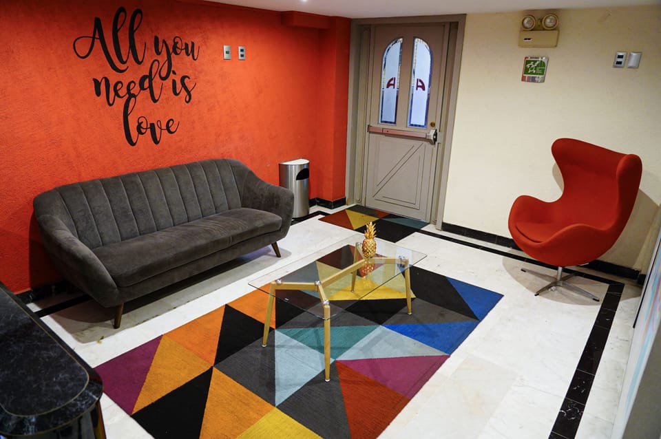 Lobby sitting area