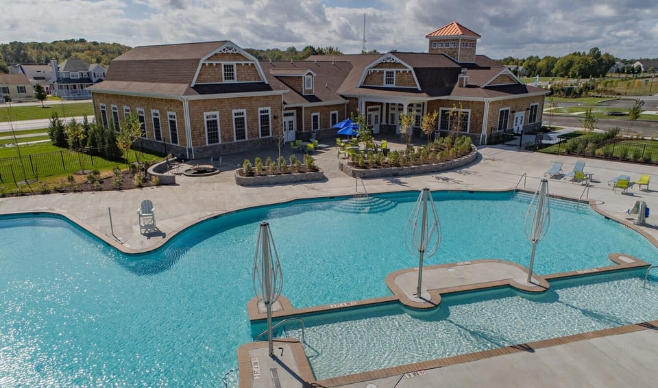 Clubhouse and pool