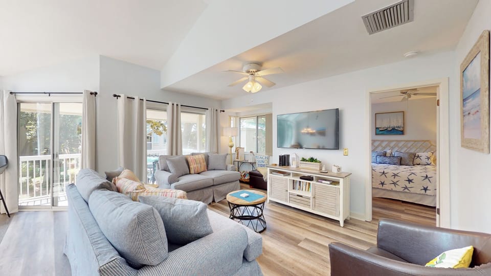 Living Room with Smart TV