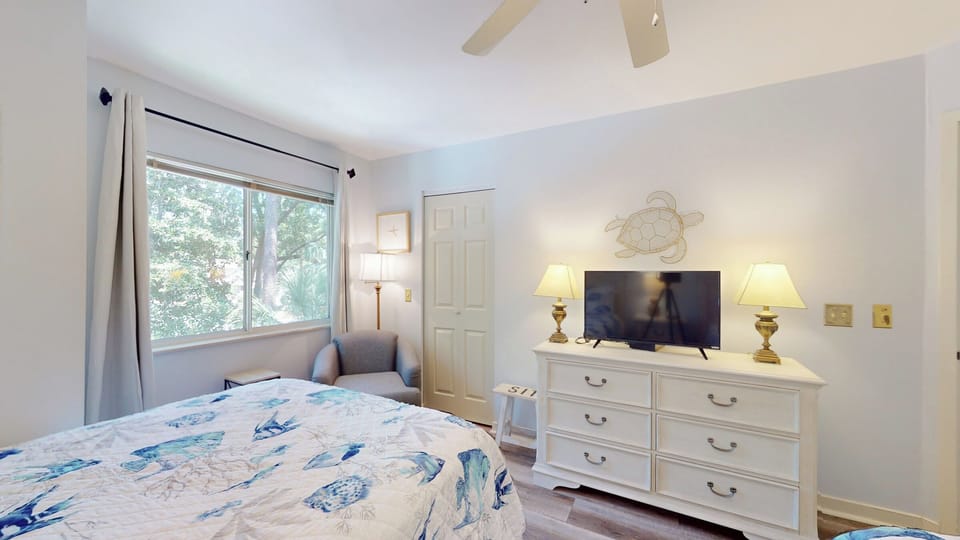 Guest Bedroom with HDTV
