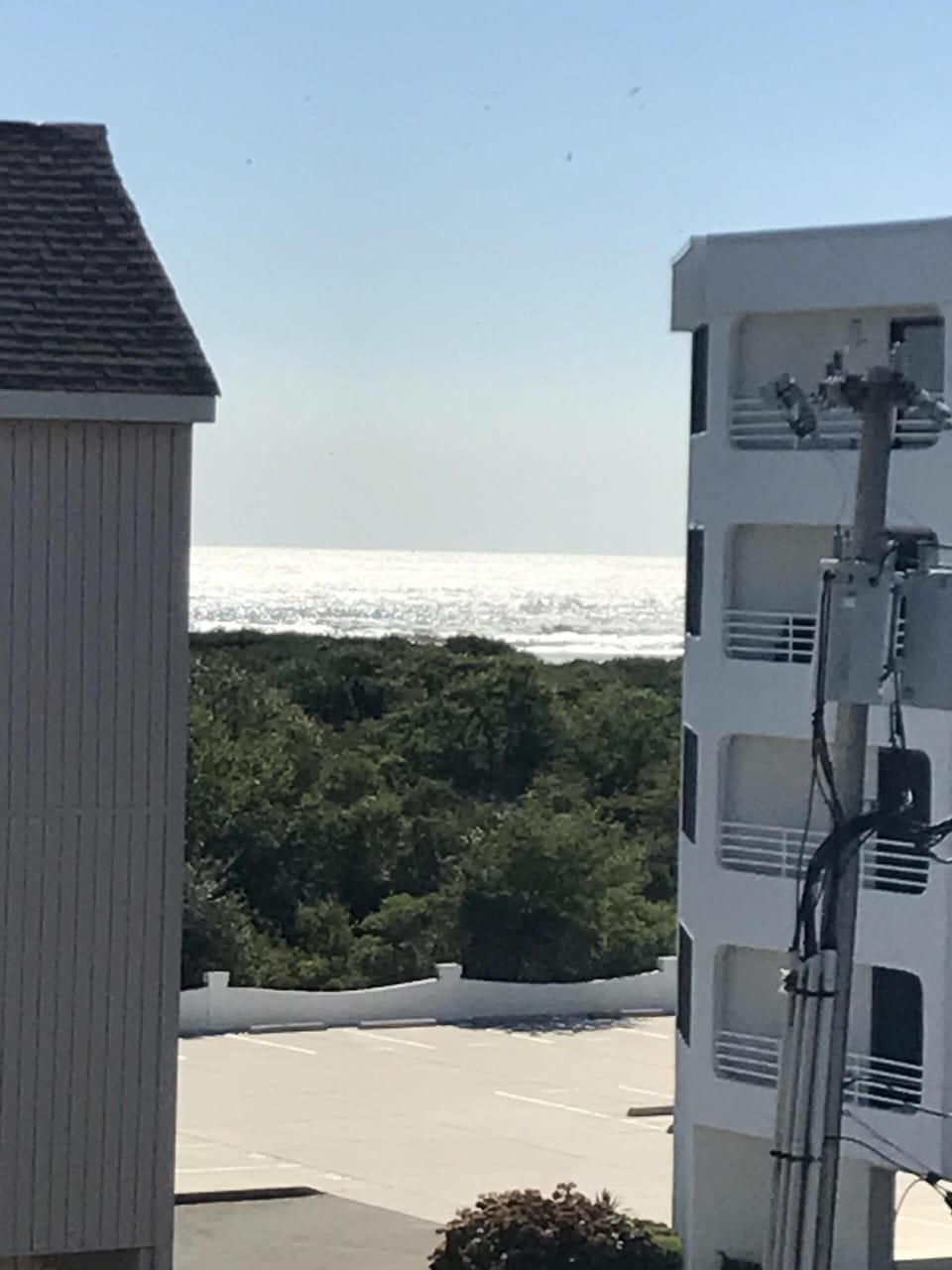 View from the master balcony