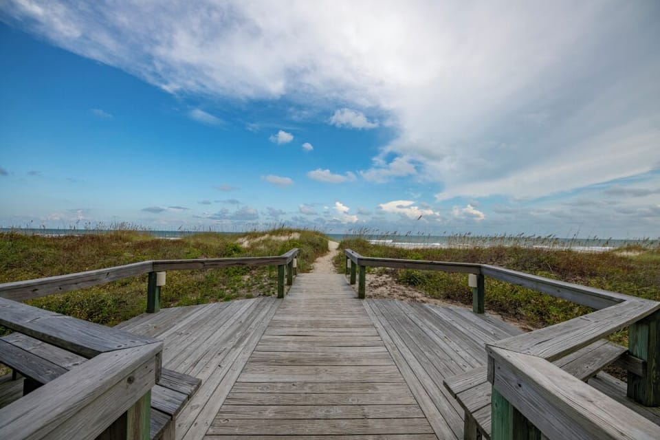 Walkway to the ocean!