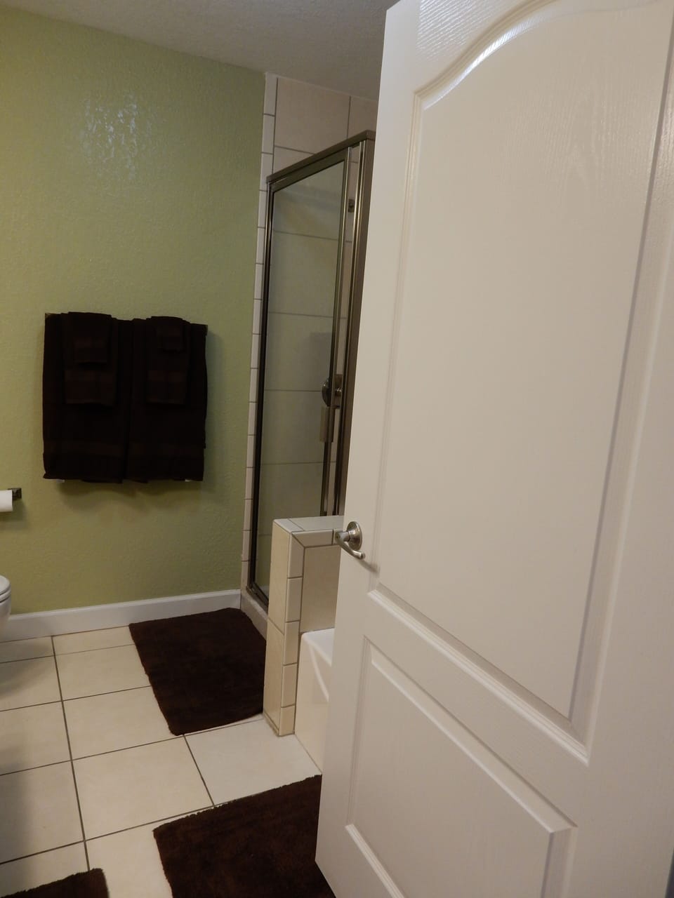 Master Bath with a separate shower