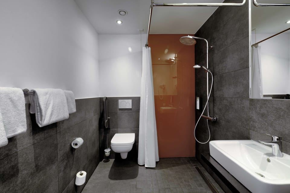 Standard Room, 1 King Bed | Accessible bathroom