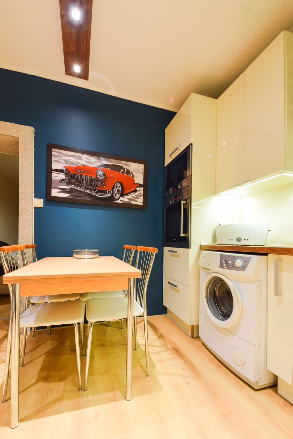 Basic Apartment, 1 Double Bed with Sofa bed, Kitchen | Private kitchen | Coffee/tea maker, fridge, microwave, stovetop