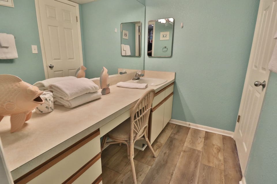 Master bathroom.