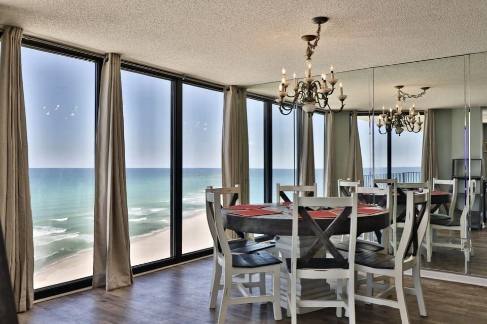 Dining table.