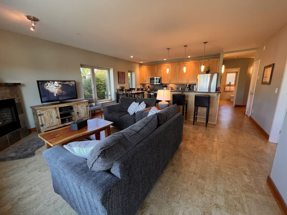 Spacious and open