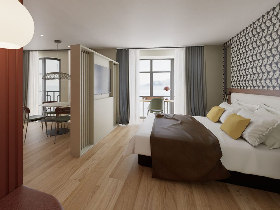Premium bedding, in-room safe, desk, laptop workspace