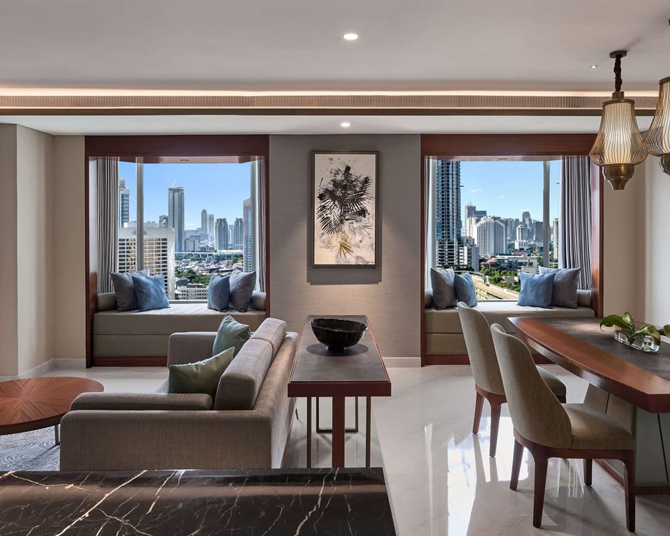 Suite, City View (Capital) | Premium bedding, minibar, in-room safe, desk