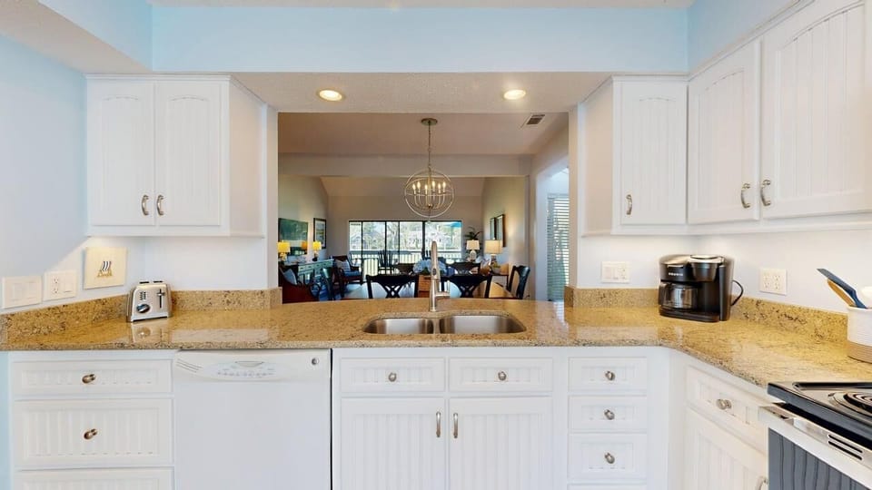Kitchen with Pass-Through Window