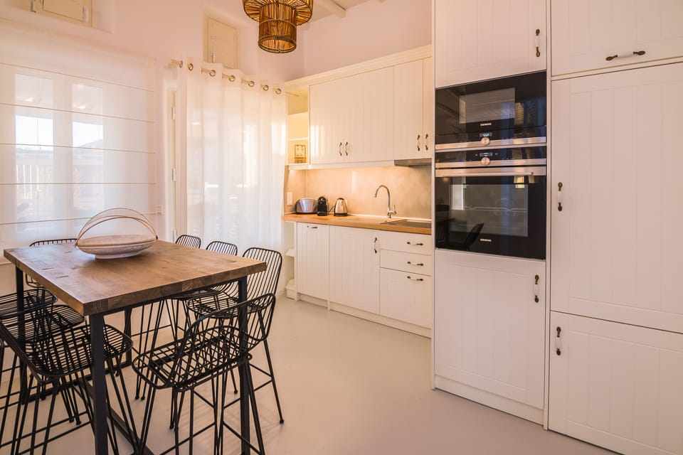 Villa, Private Pool, Sea View (Eden) | Private kitchen | Fridge, electric kettle