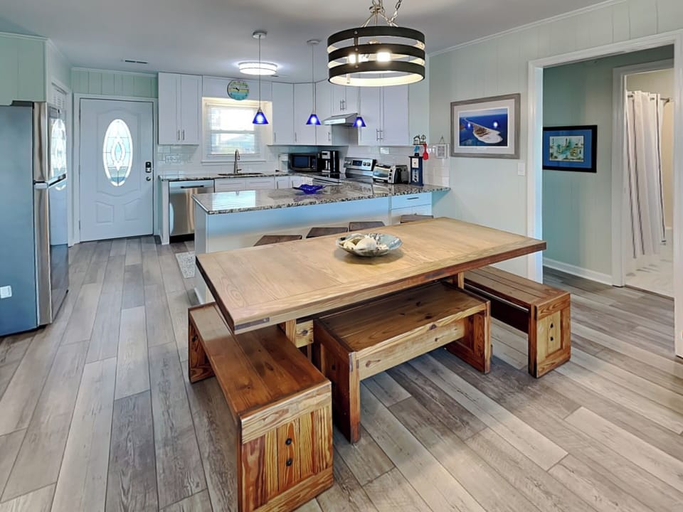 Dining Table and Kitchen
