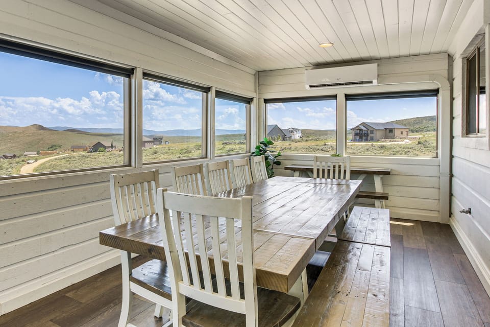 Sunroom | Dining Area | Views