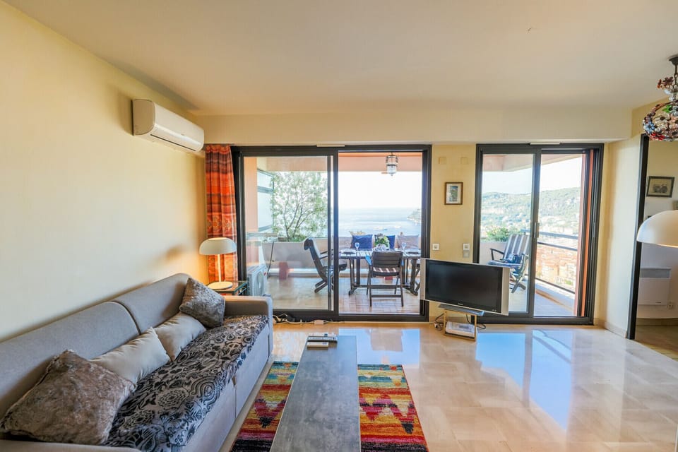 Living room with terrace