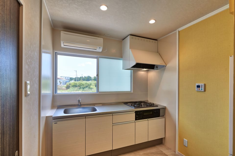 Villa | Private kitchenette | Full-size fridge, microwave, stovetop, rice cooker