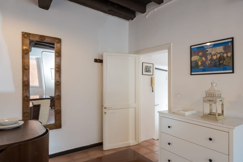 Apartment, 1 Bedroom | Living room | Flat-screen TV
