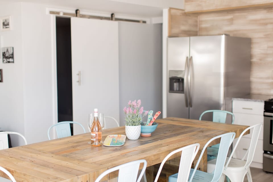 Three Bedroom Apartment Suite Courtyard View | Private kitchen | Full-size fridge, microwave, coffee/tea maker, toaster
