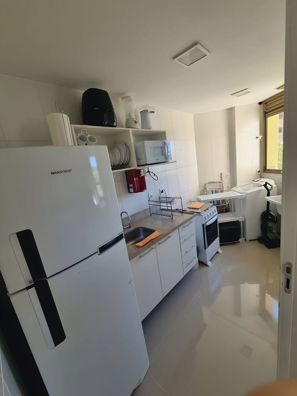 Apartment | Private kitchen | Fridge, microwave, stovetop, coffee/tea maker