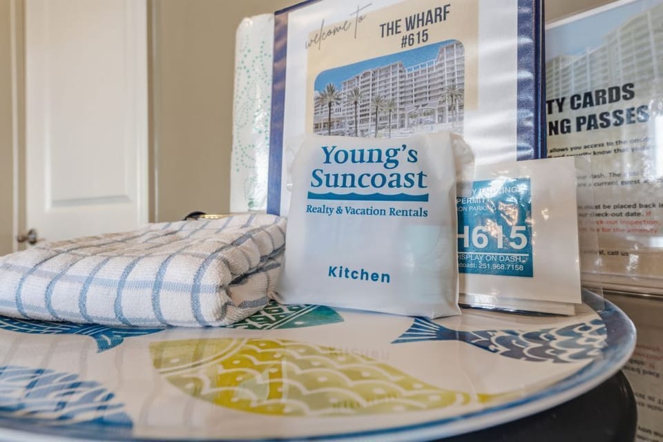 Wharf 615 Kitchen Amenities