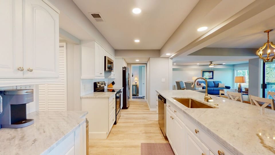 Kitchen with Quartz Countertops