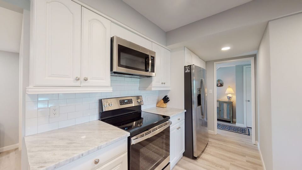 Kitchen with Stainless Steel Appliances
