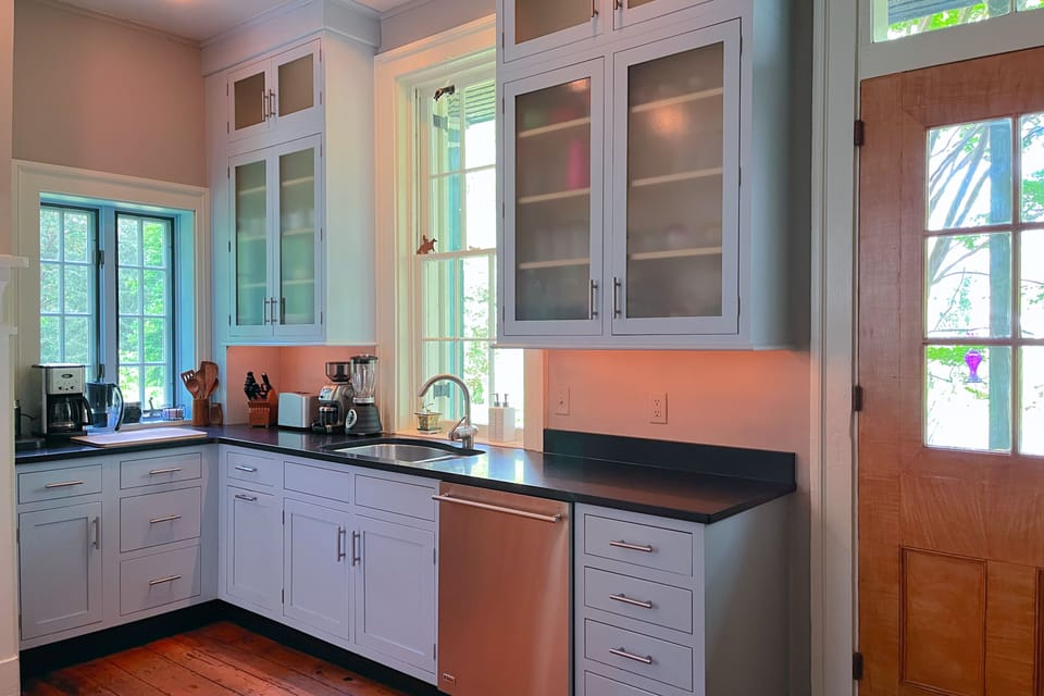 Stainless Steel and Granite Gourmet Kitchen