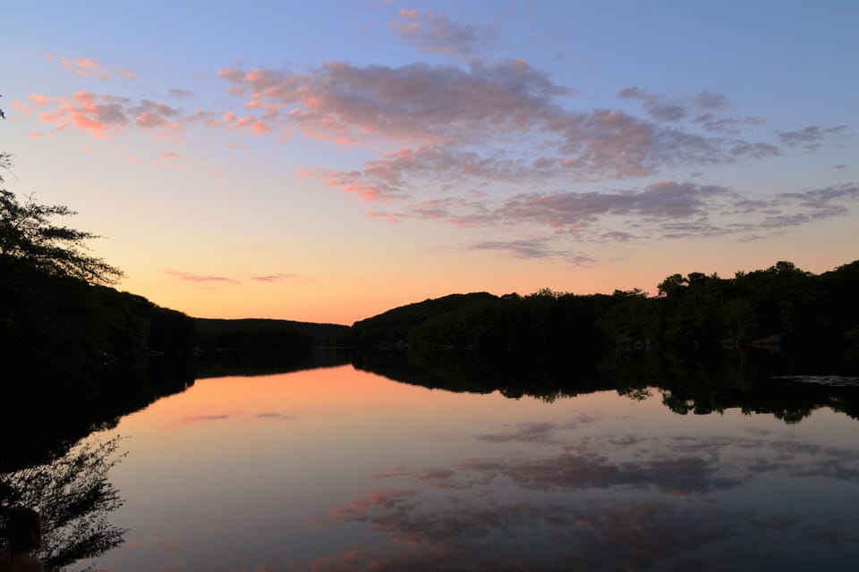 Sunset on Long Pond