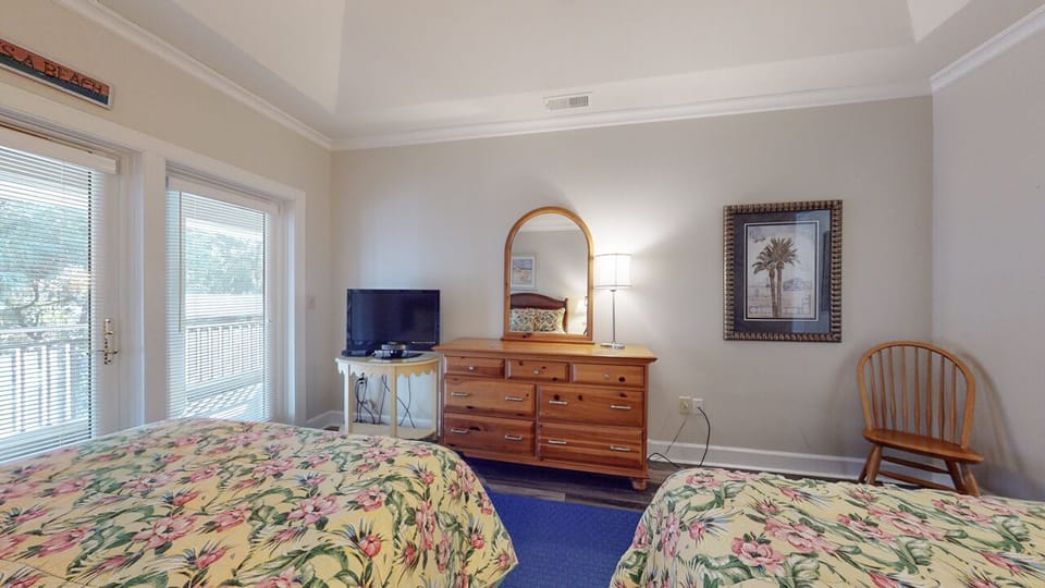 Guest Bedroom with HDTV