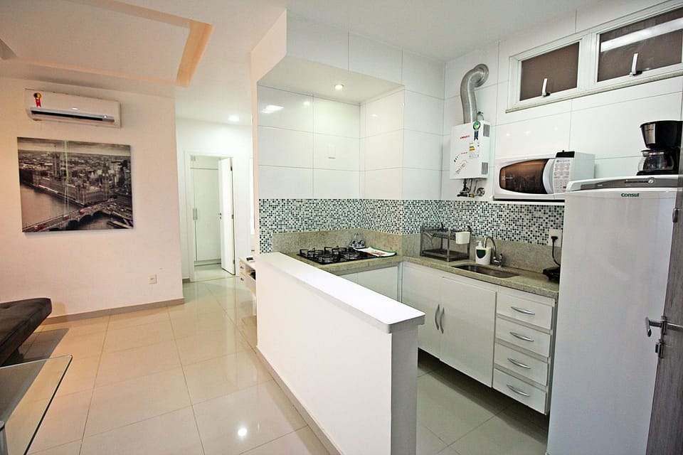 Apartment | Private kitchen | Fridge, microwave, stovetop, coffee/tea maker