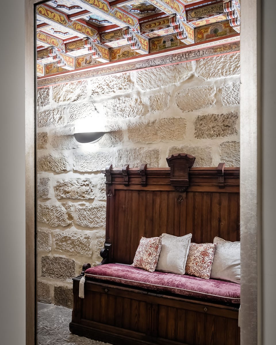 Interior entrance