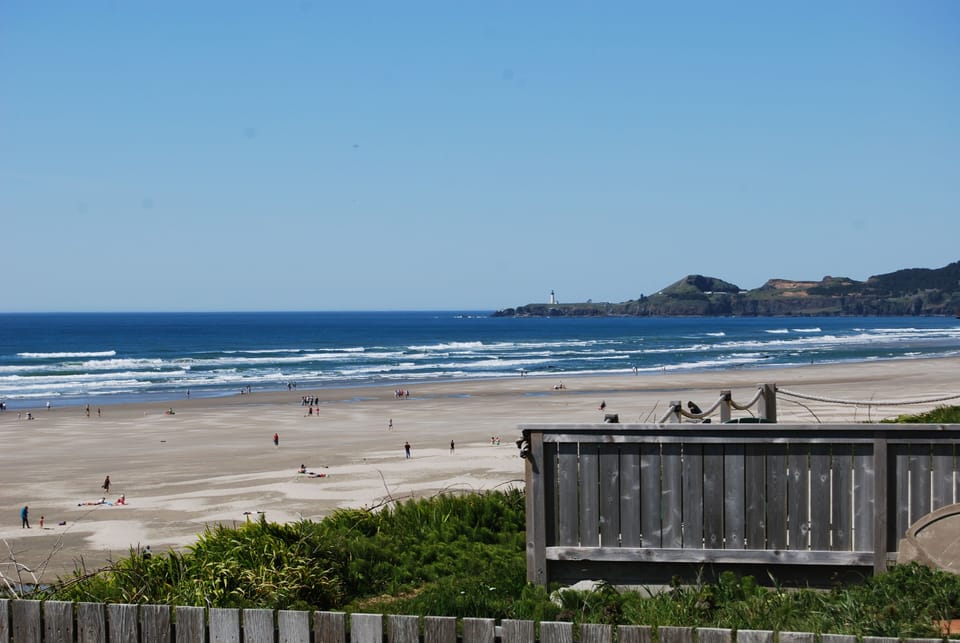 Beautiful Nye Beach, Yaquina Head and Lighthouse