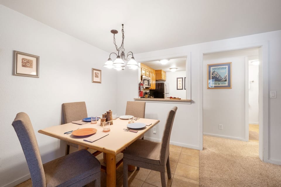 Dining Area and Kitchen