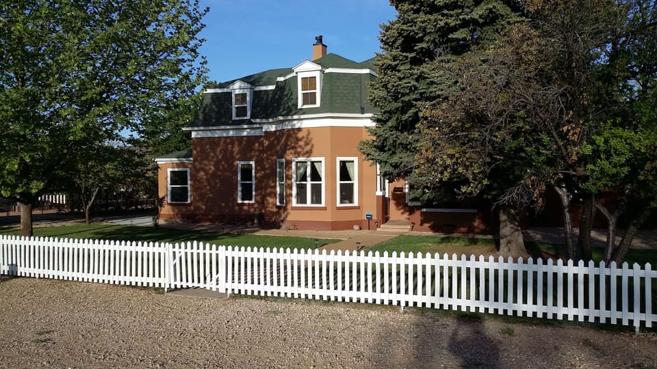 Located just one block from Main Street.  Shady yard!