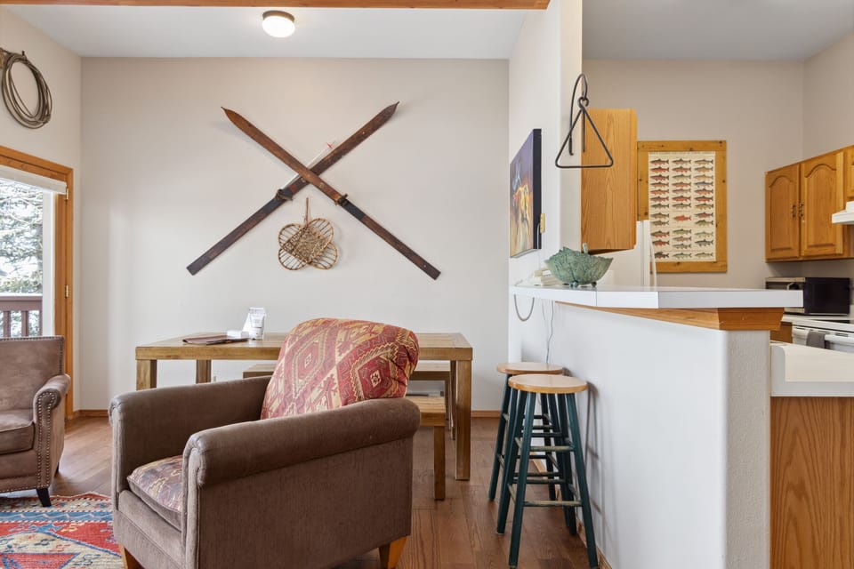 Living Room and Dining Area