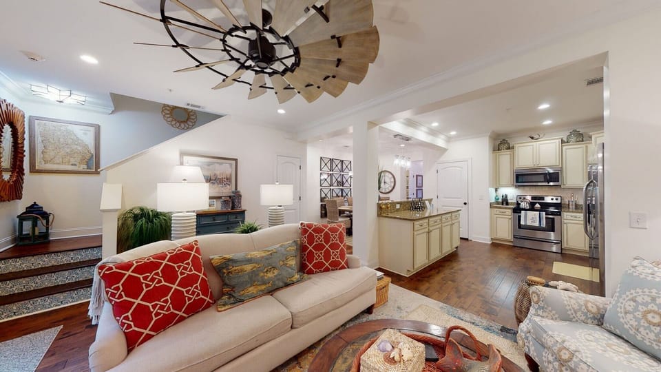 Plenty of entertaining space for the whole family w/ this large open floor plan!