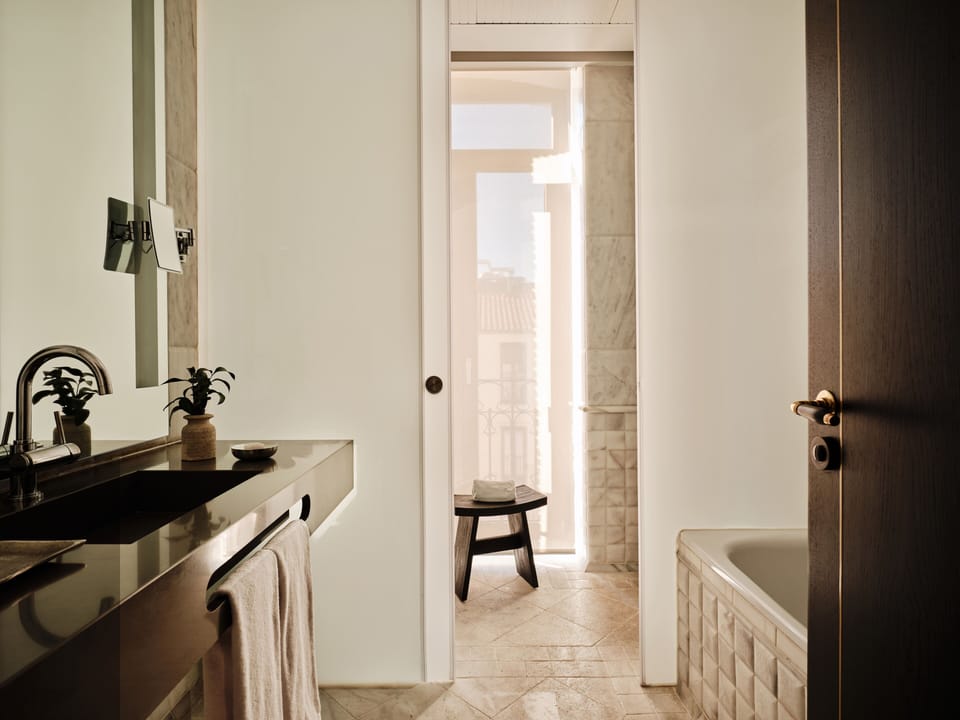 Egyptian cotton sheets, premium bedding, minibar, in-room safe