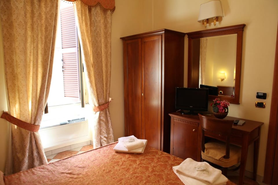 Desk, WiFi (free), bed sheets