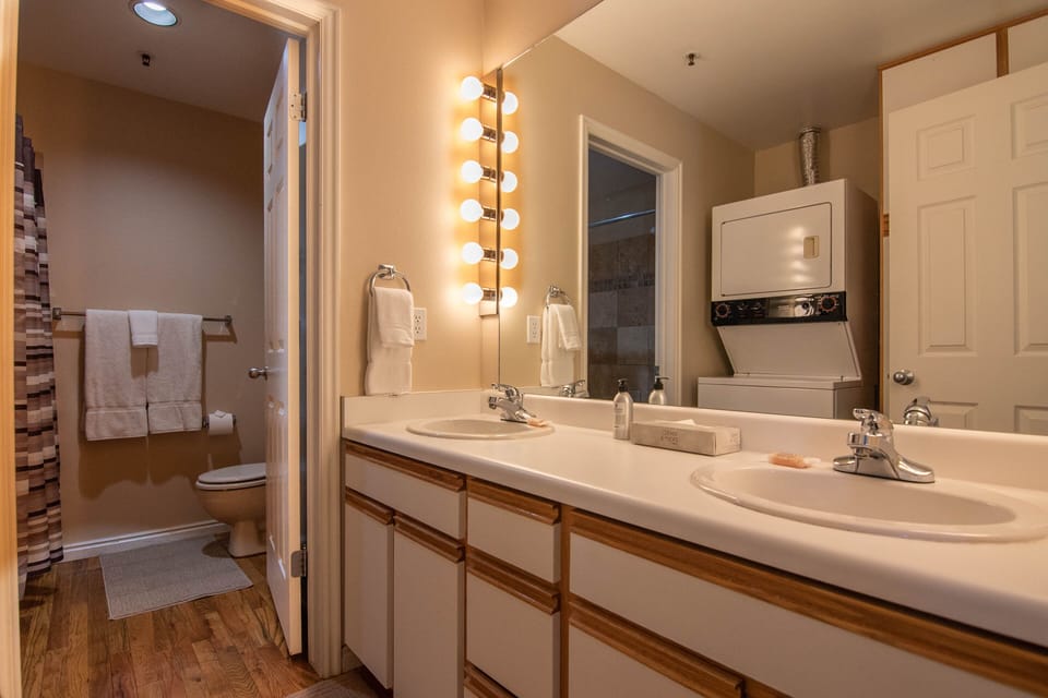 Bathroom with Laundry