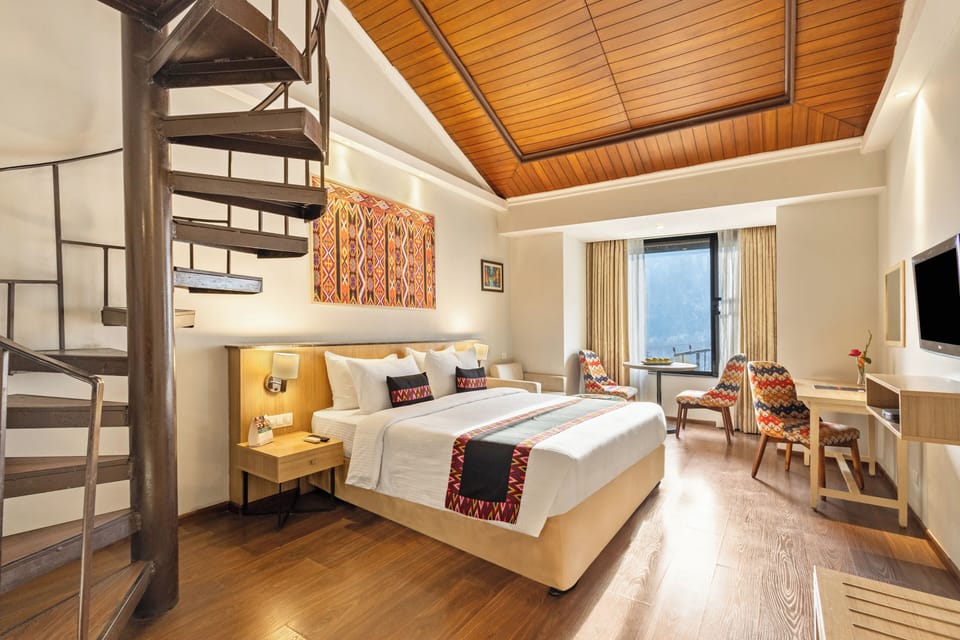 Two Bedroom Family Room with Mountain View | View from room